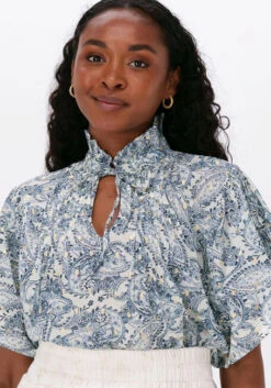 Blaue Sofie Schnoor Bluse Blouse #s222291 -Minus Verkaufsgeschäft 220496 3