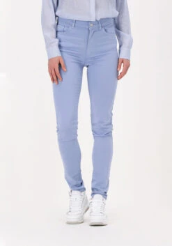 Lila Simple Skinny Jeans Stretch Jeans