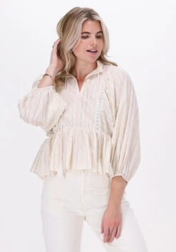 Nicht-gerade Weiss Y.a.s. Bluse Yaspala 3/4 Top - Fest