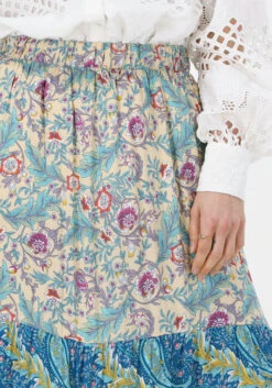 Mehrfarbige/bunte Y.a.s. Maxirock Yashua Hw Maxi Skirt - Fest -Minus Verkaufsgeschäft 220630 3