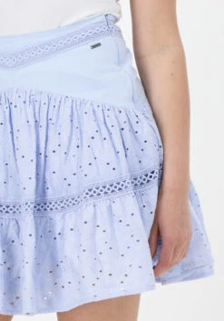 Hellblau Guess Minirock Sara Skirt -Minus Verkaufsgeschäft 220729 3