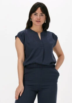 Dunkelblau Knit-ted Top Eri