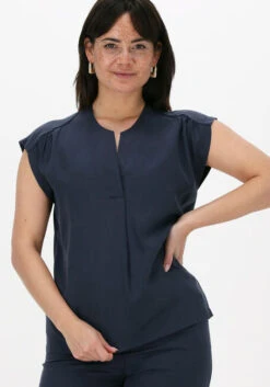 Dunkelblau Knit-ted Top Eri -Minus Verkaufsgeschäft 220818 3