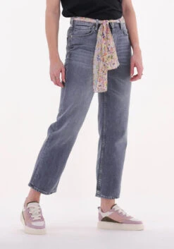 Graue Scotch & Soda Straight Leg Jeans The Sky Straight Jeans In Organic Cotton