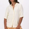 Gelbe Another Label Bluse Bache Shirts -Minus Verkaufsgeschäft 221617 1