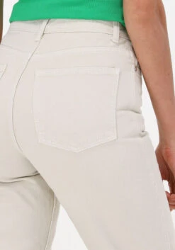Ecru Gestuz Mom Jeans Dena Hw Mom Twill Jeans -Minus Verkaufsgeschäft 221734 3