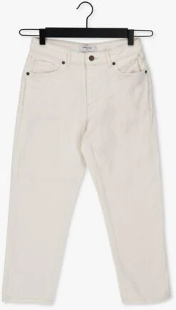 Ecru Msch Copenhagen Straight Leg Jeans Adrina Melanie Ankle Pants -Minus Verkaufsgeschäft 221887 5
