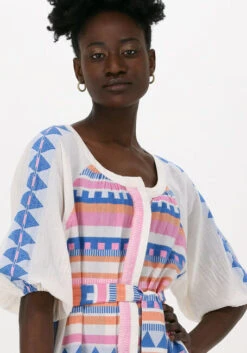 Mehrfarbige/bunte Devotion Maxikleid Moni -Minus Verkaufsgeschäft 221989 3