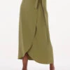 Grüne Another Label Midirock Bryn Skirt -Minus Verkaufsgeschäft 221995 1