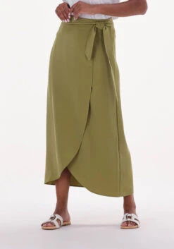 Grüne Another Label Midirock Bryn Skirt