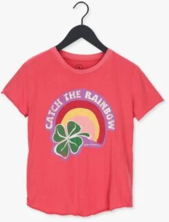 Rote Leon & Harper T-shirt Toro Jc05 Catch -Minus Verkaufsgeschäft 222169 5