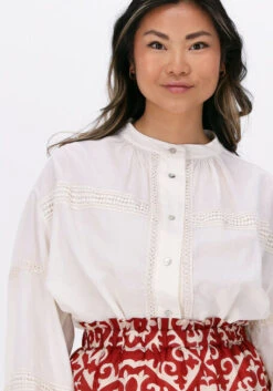 Ecru Amaya Amsterdam Bluse Eslie -Minus Verkaufsgeschäft 222256 3