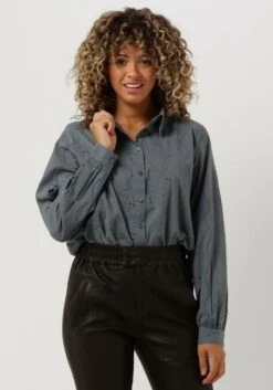Dunkelgrau Lollys Laundry Bluse Sisu Shirt