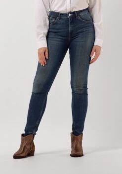 Blaue Scotch & Soda Skinny Jeans Haut Skinny Jeans - Solar Blue