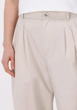 Sand Vanilia Chino Satin Cotton Chino -Minus Verkaufsgeschäft 222907 3