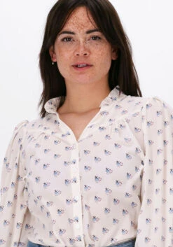 Nicht-gerade Weiss Neo Noir Bluse Camisa Bellerose Blouse -Minus Verkaufsgeschäft 222949 3
