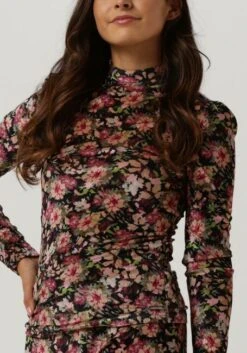 Lilane Colourful Rebel Neyo Flower Velvet Turtleneck Top -Minus Verkaufsgeschäft 223260 3
