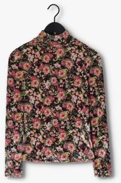 Lilane Colourful Rebel Neyo Flower Velvet Turtleneck Top -Minus Verkaufsgeschäft 223260 5