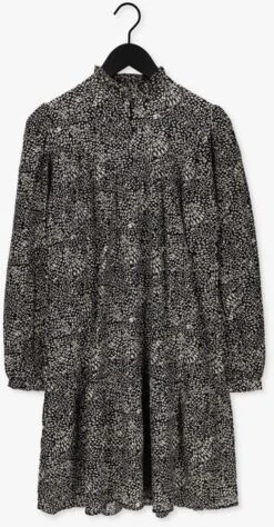 Schwarze Pom Amsterdam Midikleid Dress 7050 -Minus Verkaufsgeschäft 223333 5