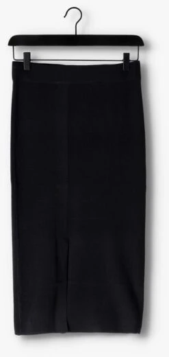 Schwarze Second Female Midirock Menthina Knit Skirt -Minus Verkaufsgeschäft 223393 5