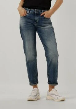 Blaue G-star Raw Mom Jeans Kate Boyfriend Wmn