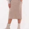 Beige Minimum Midirock Jaiva 9591 -Minus Verkaufsgeschäft 223909 1