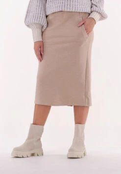 Beige Minimum Midirock Jaiva 9591