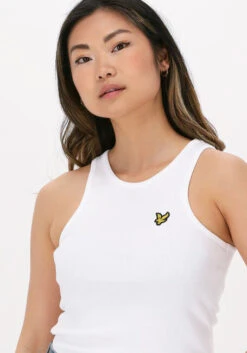 Weiße Lyle & Scott Top Vest -Minus Verkaufsgeschäft 223938 3