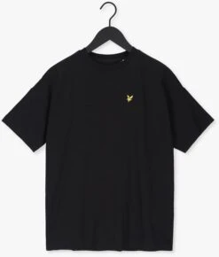 Schwarze Lyle & Scott T-shirt Oversized T-shirt -Minus Verkaufsgeschäft 223961 5