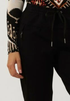 Schwarze Summum Jogginghose Trousers Sporty Punto Milano -Minus Verkaufsgeschäft 224175 3