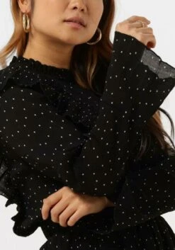 Schwarze Y.a.s. Bluse Yasmiggo Ls Top -Minus Verkaufsgeschäft 224318 3