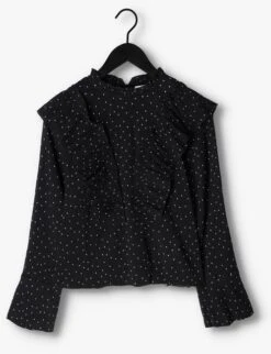 Schwarze Y.a.s. Bluse Yasmiggo Ls Top -Minus Verkaufsgeschäft 224318 5