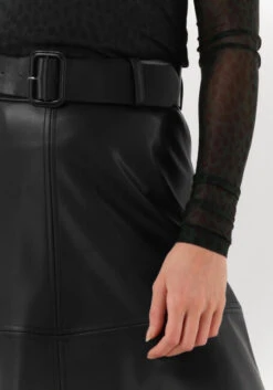 Schwarze Bruuns Bazaar Midirock Vegani Imma Skirt -Minus Verkaufsgeschäft 224443 3