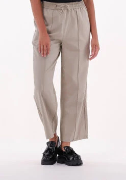 Beige Msch Copenhagen Hose Visilla Ankle Pants