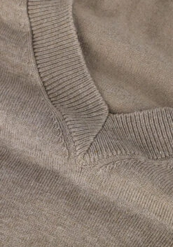 Khaki Minus Top Milla V-neck Knit Tee 1 -Minus Verkaufsgeschäft 226010 6