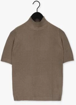 Braune Minus Top Lima Roll Neck Knit -Minus Verkaufsgeschäft 226022 5