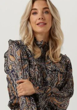 Mehrfarbige/bunte Antik Batik Midikleid Elvis Transdress -Minus Verkaufsgeschäft 226128 3