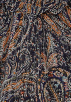 Mehrfarbige/bunte Antik Batik Midikleid Elvis Transdress -Minus Verkaufsgeschäft 226128 6