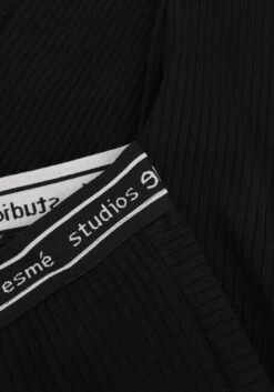 Schwarze Esmé Studios Legging April Rib Leggings -Minus Verkaufsgeschäft 226420 6