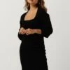 Schwarze Object Minikleid Jagnes L/s Knit Dress -Minus Verkaufsgeschäft 226493 1