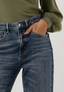 Blaue Mos Mosh Mom Jeans Rachel Modra Jeans -Minus Verkaufsgeschäft 226680 3
