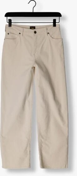 Weiße Lee Wide Jeans Wide Leg Long -Minus Verkaufsgeschäft 226994 5