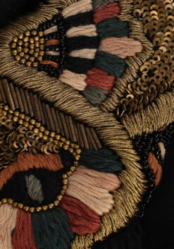 Schwarze Louizon Bluse Woohoo Top -Minus Verkaufsgeschäft 230413 6