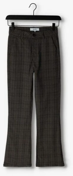 Graue Minus Schlaghose Carma Check Flared Pants -Minus Verkaufsgeschäft 231060 5