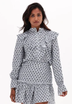 Weiße Refined Department Bluse Lexie