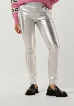 Silberne Est'seven Legging Est’chino Stretch Leather