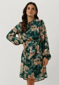 Grüne Juffrouw Jansen Minikleid Kristi