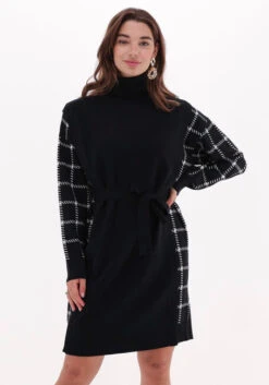 Schwarze Silvian Heach Midikleid Dress Rokama