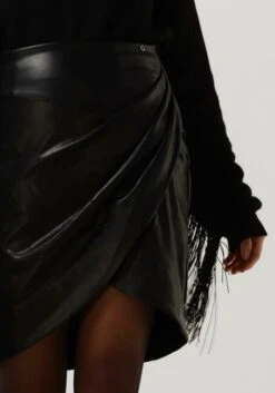 Schwarze Guess Midirock Marianne Skirt -Minus Verkaufsgeschäft 234568 3