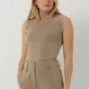 Beige Minus Top Vanessa High Neck -Minus Verkaufsgeschäft 235428 1